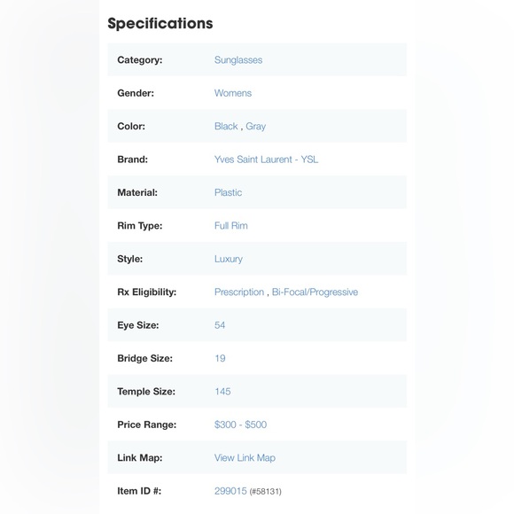 ❤️SOLD❤️ - BNIB YSL Sunglasses - Picture 2 of 3